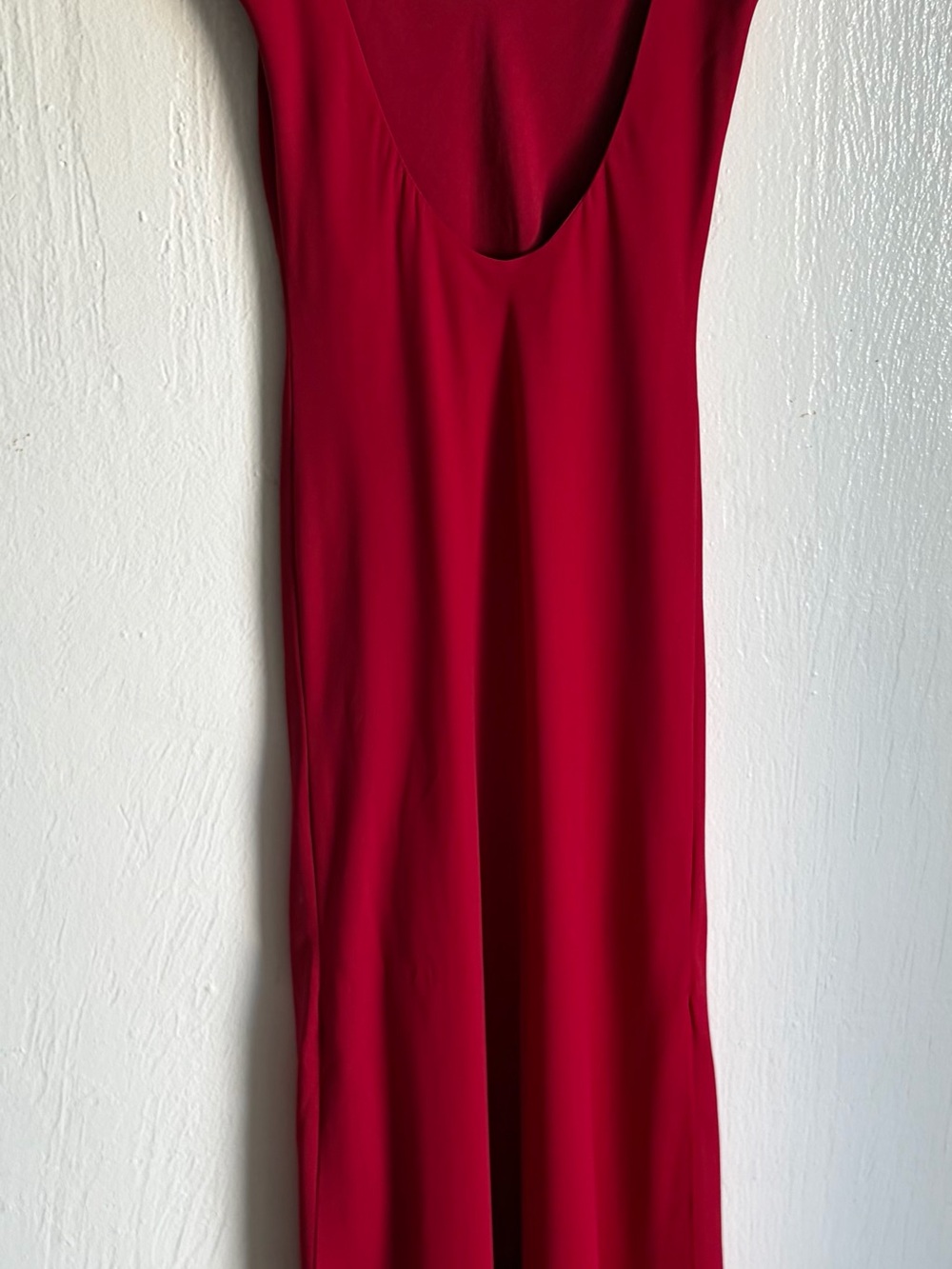 Morgan & Co. Sleeveless Maxi Dress in Deep Red